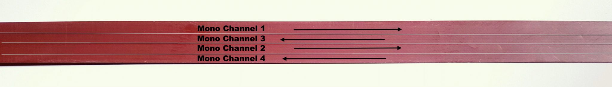 Audio Transfers Reel to Reel 4 Track Mono